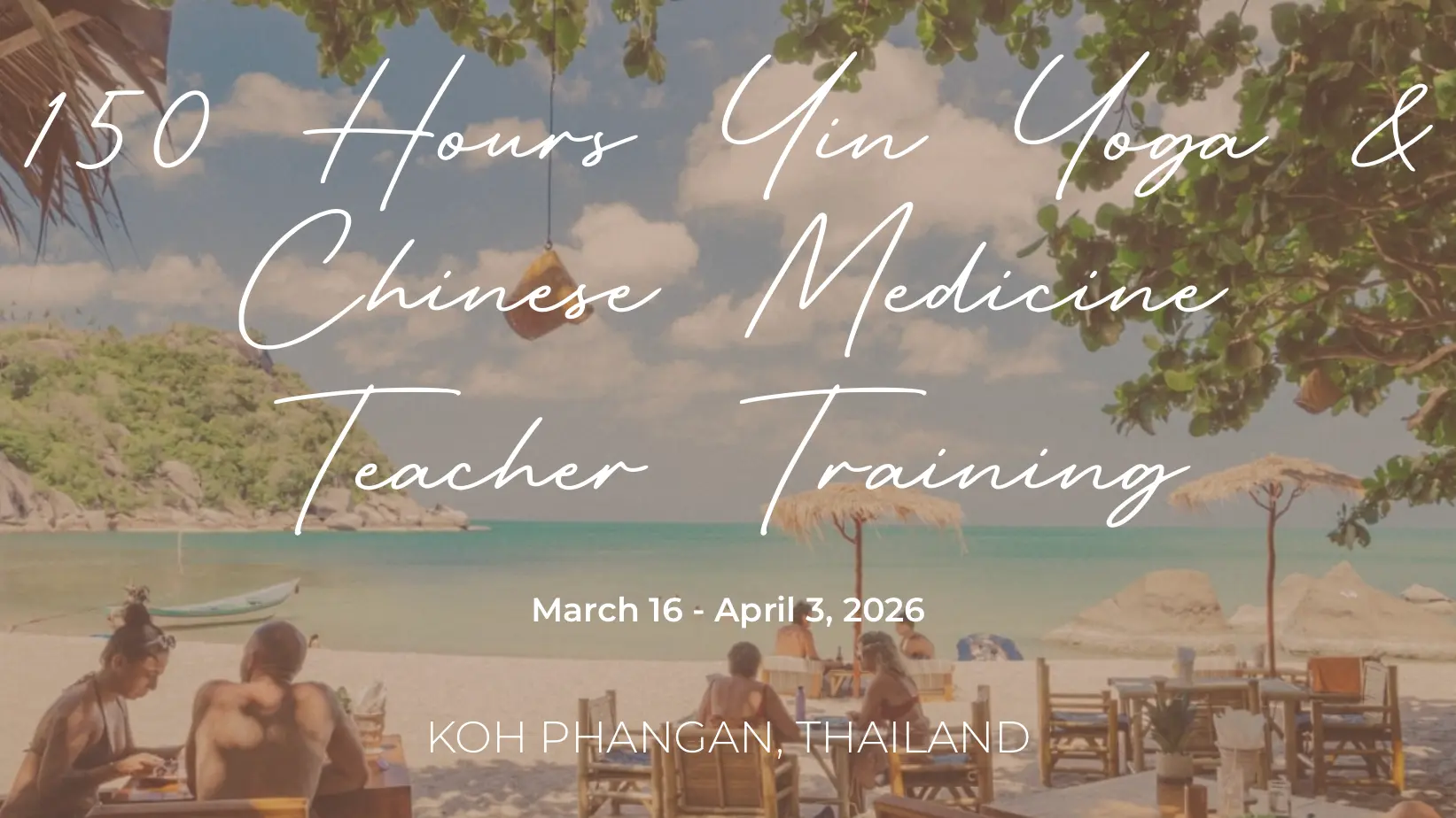 150 Hours Yin Yoga & Chinese Medicine Teacher Training